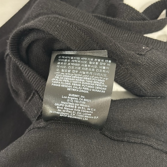 Guess All Season Sleeveless Black Knit Dress NEW WITH TAGS - Picture 11 of 11